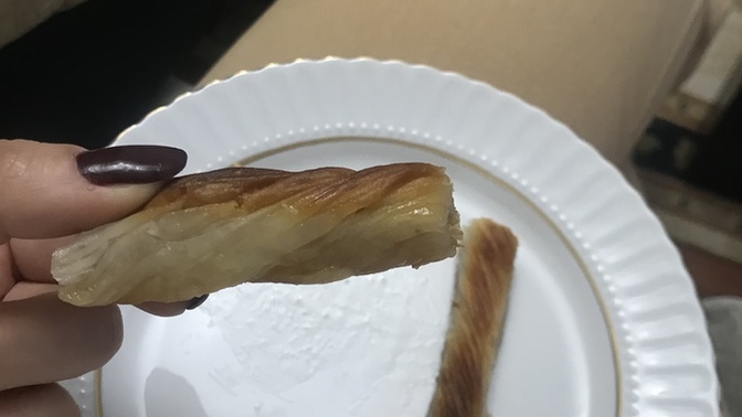 Baklava yaptım. Nasıl olmuş?