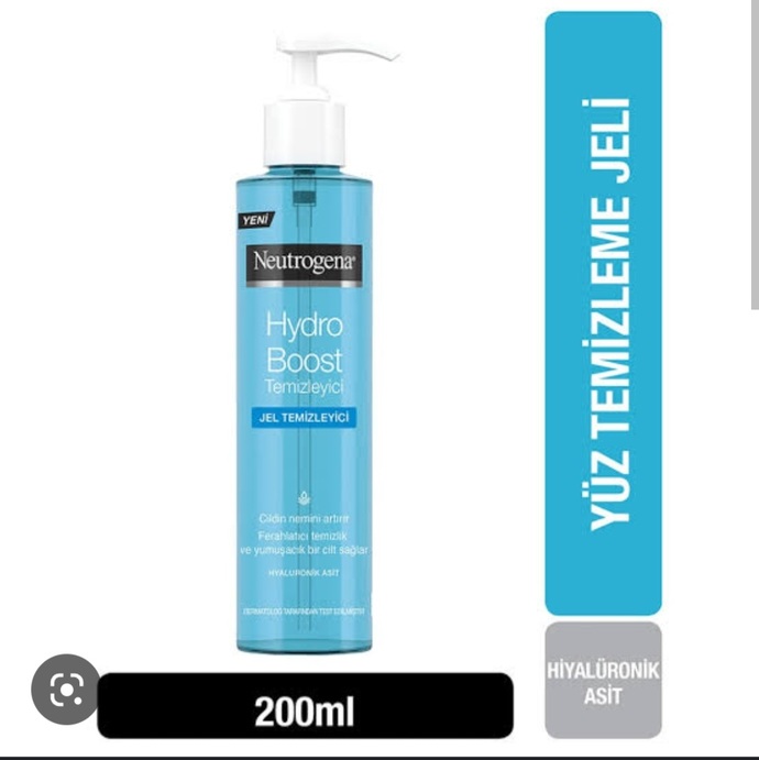Yüz temizleme jeli ve nemlendirici?