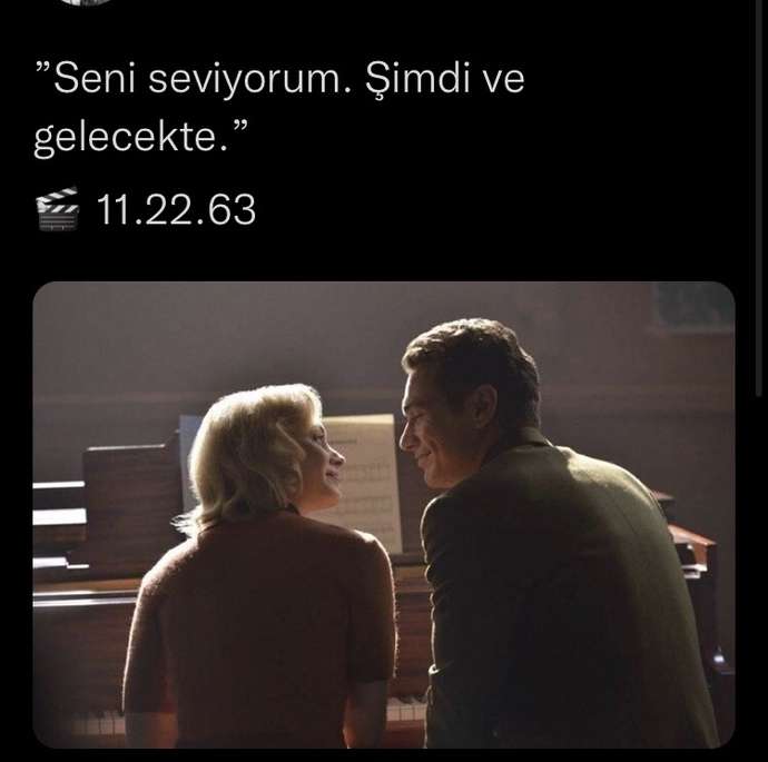 11.22.63 ü izleyen var mııı?