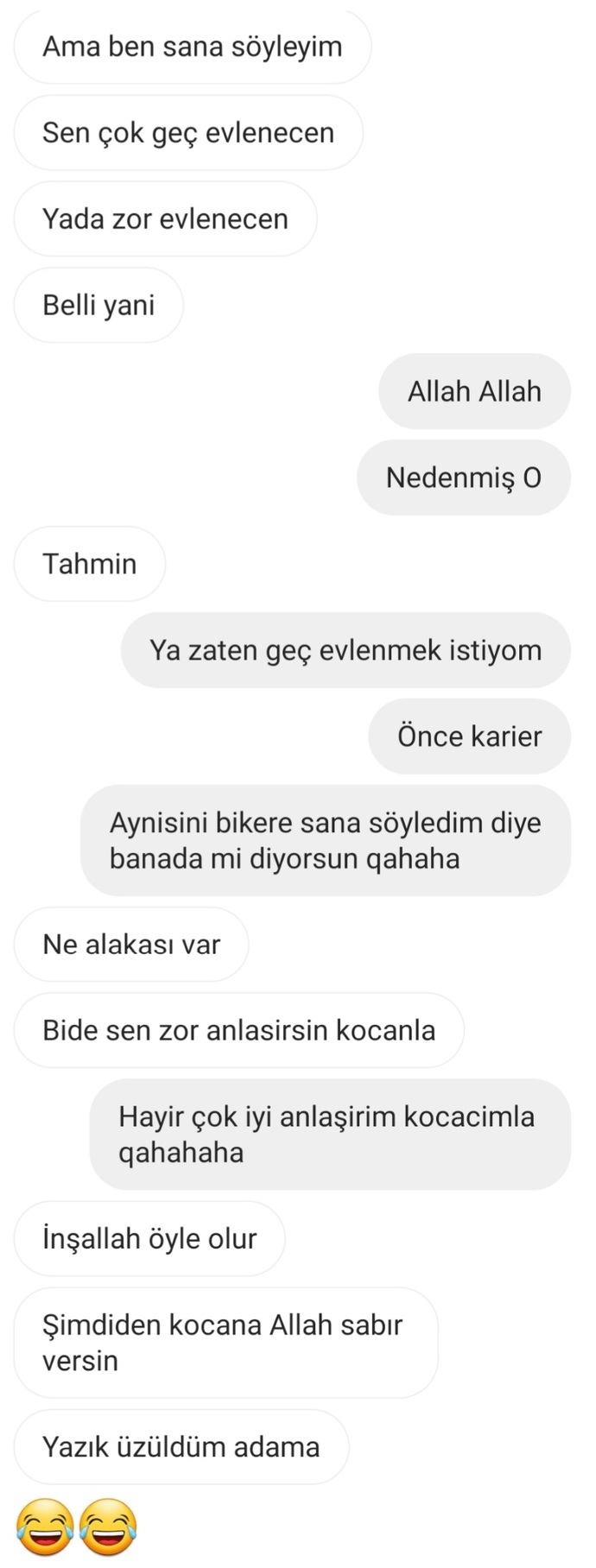 Buna noluyo durup durupken?