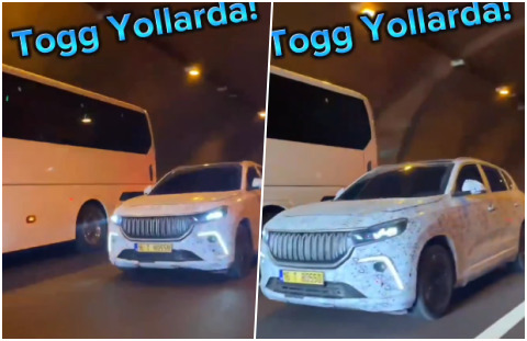 Yerli otomobil TOGG yollarda görüntülendi! Nasıl duruyor?