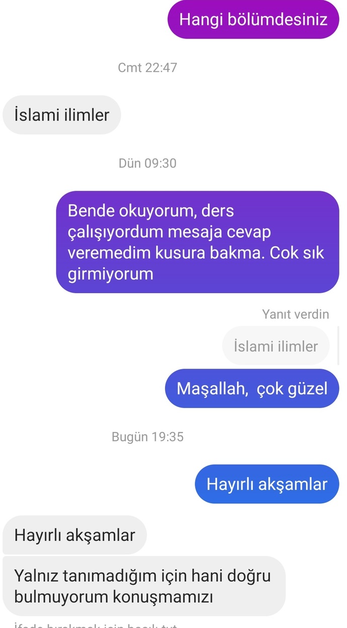 Konuşmayı nasıl ilerletebilirim?