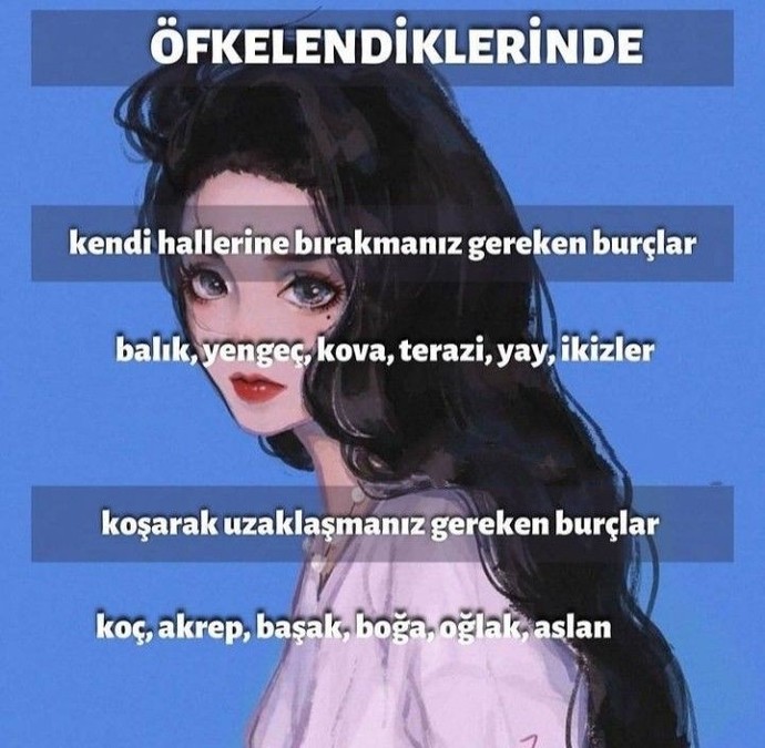 Burçlar öfkelenirse ne yapmanız gerekir?