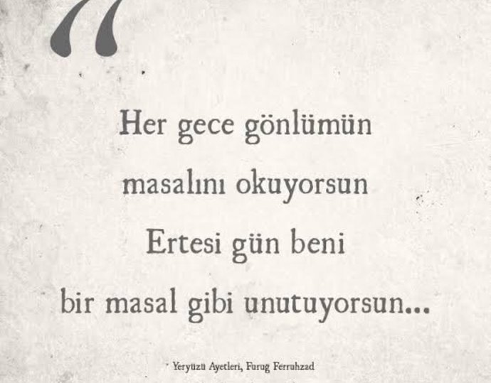Sevdiğiniz bir şiirin en güzel dizesini paylaşır mısınız?