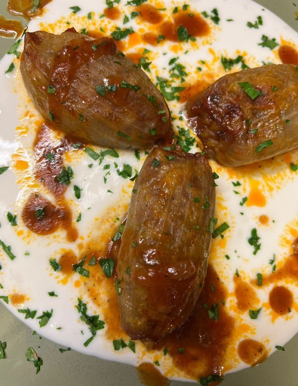 Soğan dolması yaptım, nasıl gözüküyor sizce?
