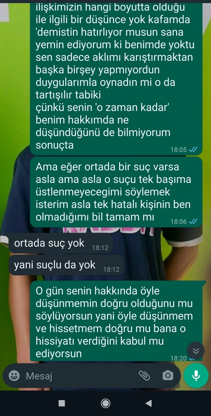 Bu konuşmadan ne çıkartmam gerekiyor sizce, sırf İstanbulda oturduğum için kullanıldığımı düşünüyorum şu an?