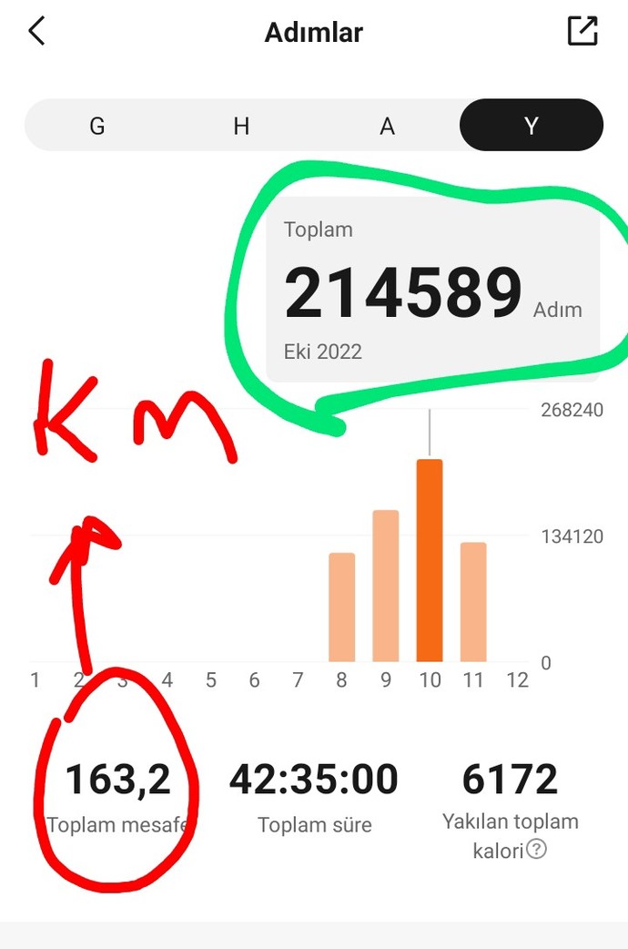 Adım rekorunuz kaç?