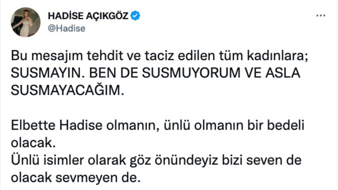 Hadise magazinin ölçüsüz yorumlarına isyan etti, herkes #YanındayızHadise dedi! Magazin programları ünlüleri hedef mi gösteriyor?