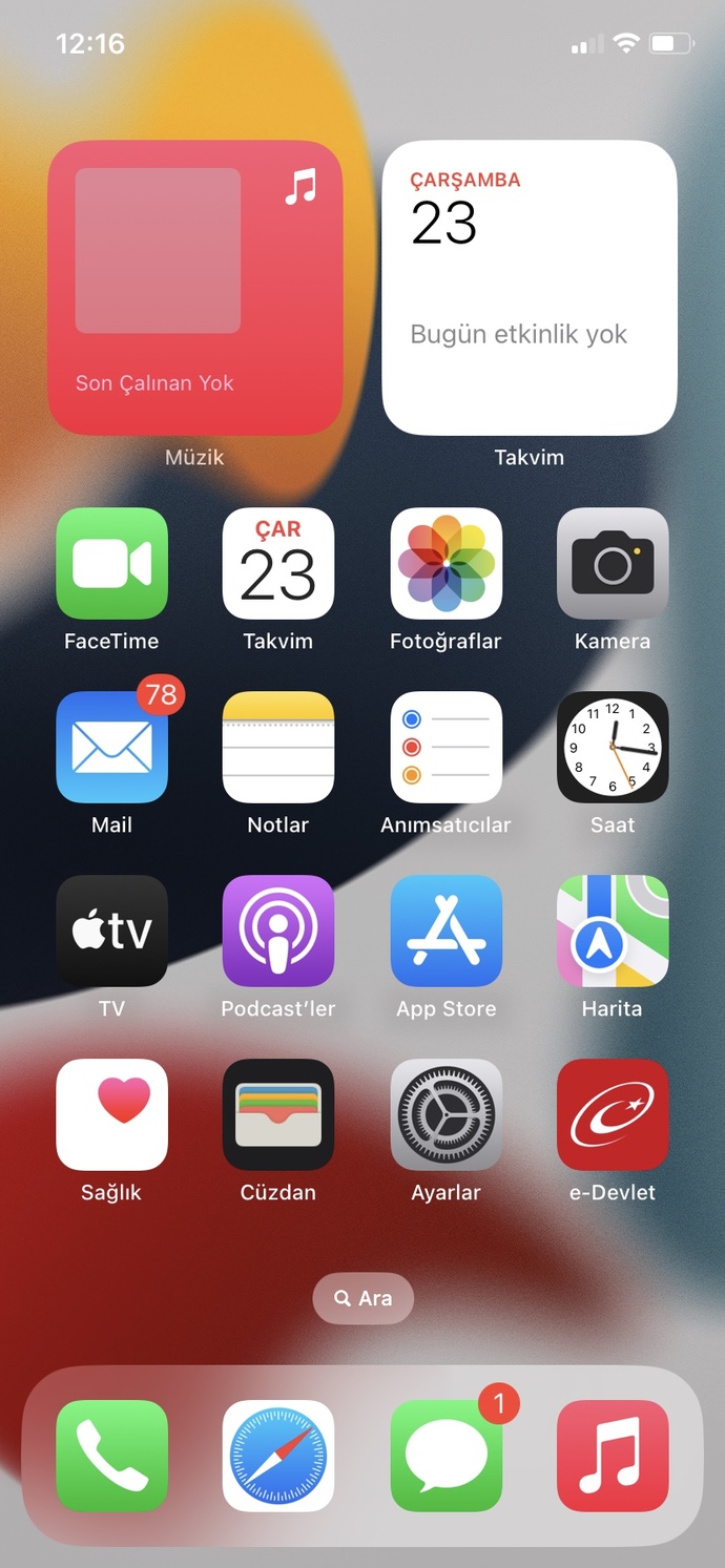 Cep telefonunuzun duvar kağıdında ne fotoğrafı var?