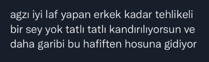 Karşı cinsin sana göre en tehlikeli özelliği nedir?
