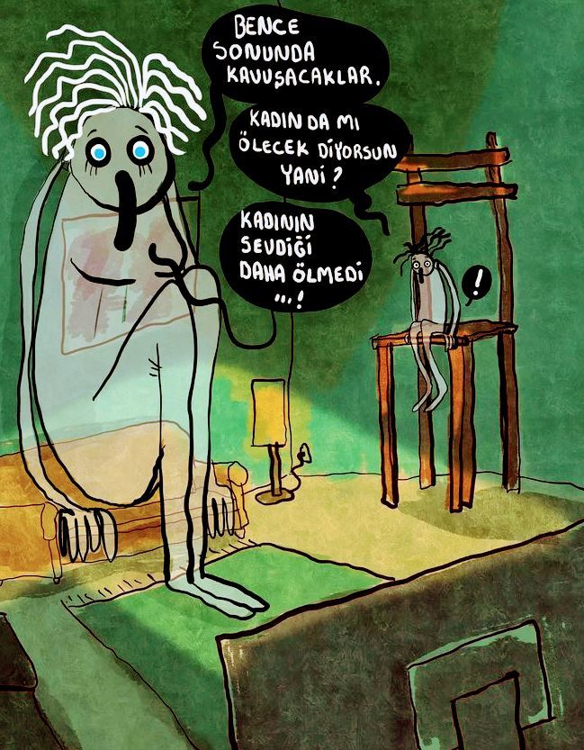 Ölmüş olmak toprağa gömülmek mi demek?