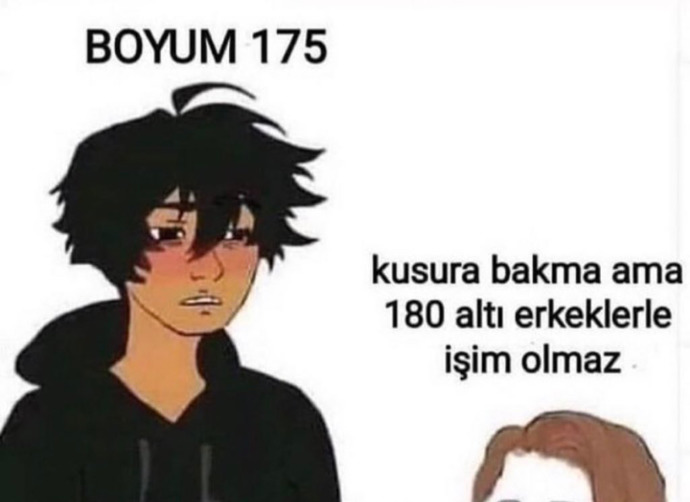 Kızlar boyu 1.80 den kısa erkekle sevgili olur muydunuz?