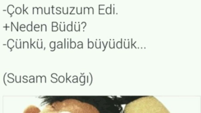 Büyüdüğünüz için mutlu musunuz?
