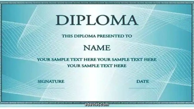 Mavi Diploma Nedir?