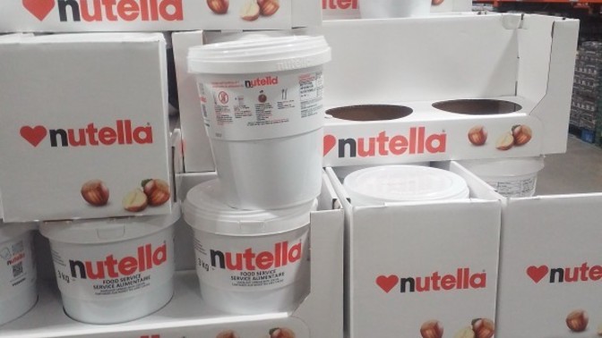 Kanada'da 3 kilo Nutella 17 dolar. Bulunduğunuz yerdeki Nutella fiyatları nedir?