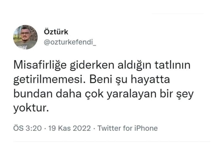 Misafirliğe giderken götürülen tatlı misafire ikram edilir mi?