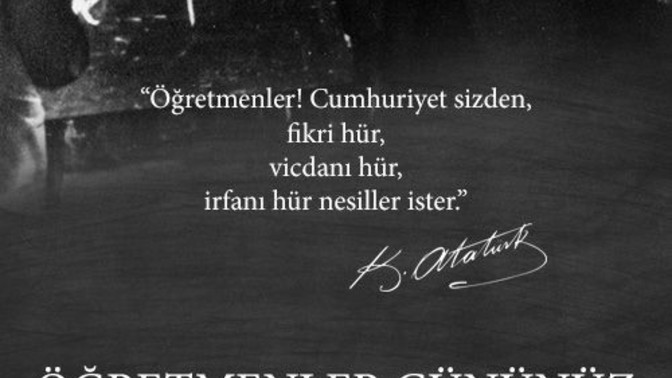 Öğretmenim canım benim canım benim seni ben pek çok pek çok severim! Yolunu aydınlatan öğretmenlerine ne yazmak istersin?