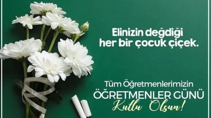 24 Kasım Öğretmenler Günümüz, kutlu olsun. 🎉Yaşamınıza dokunan öğretmenlerinizle ilgili, tatlı bir anınızı yazar mısınız?