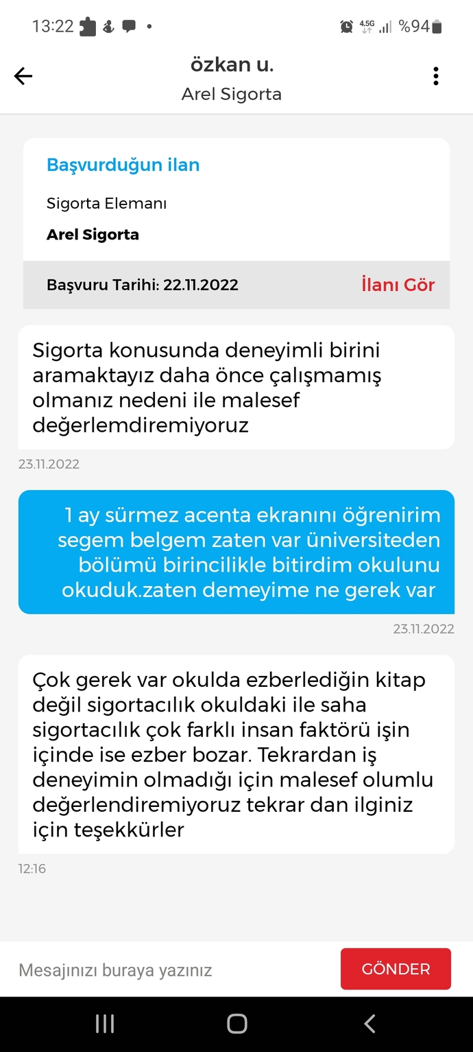 İş verenlerin neden böyle?