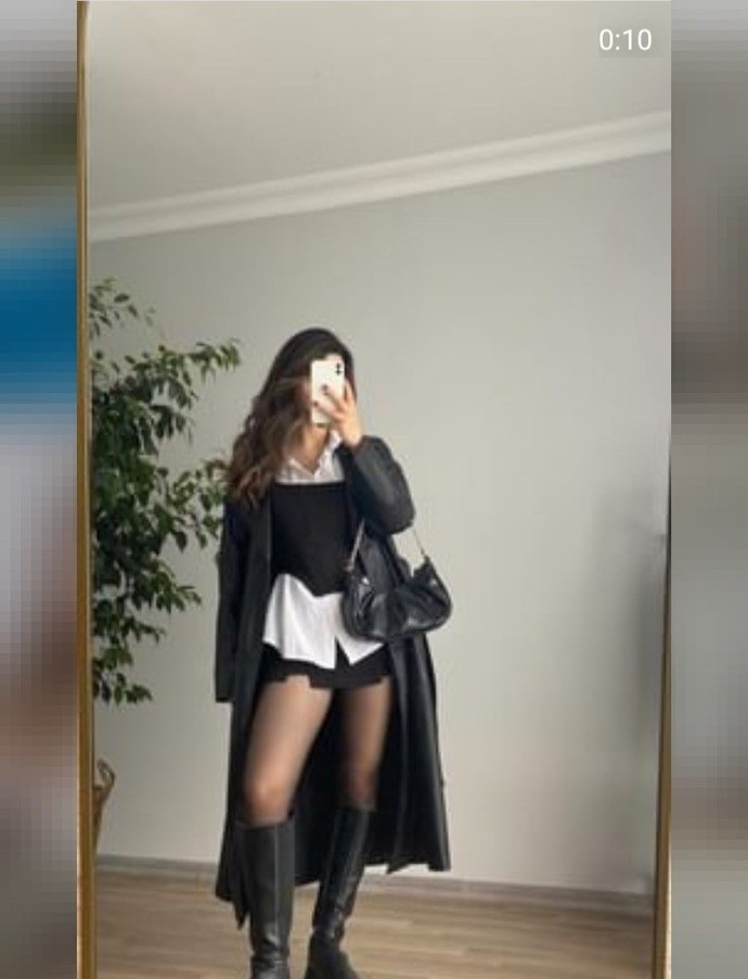 Sizce bu görseldeki gibi giyinsem eşim kıskanır, kafayı bozar mı?