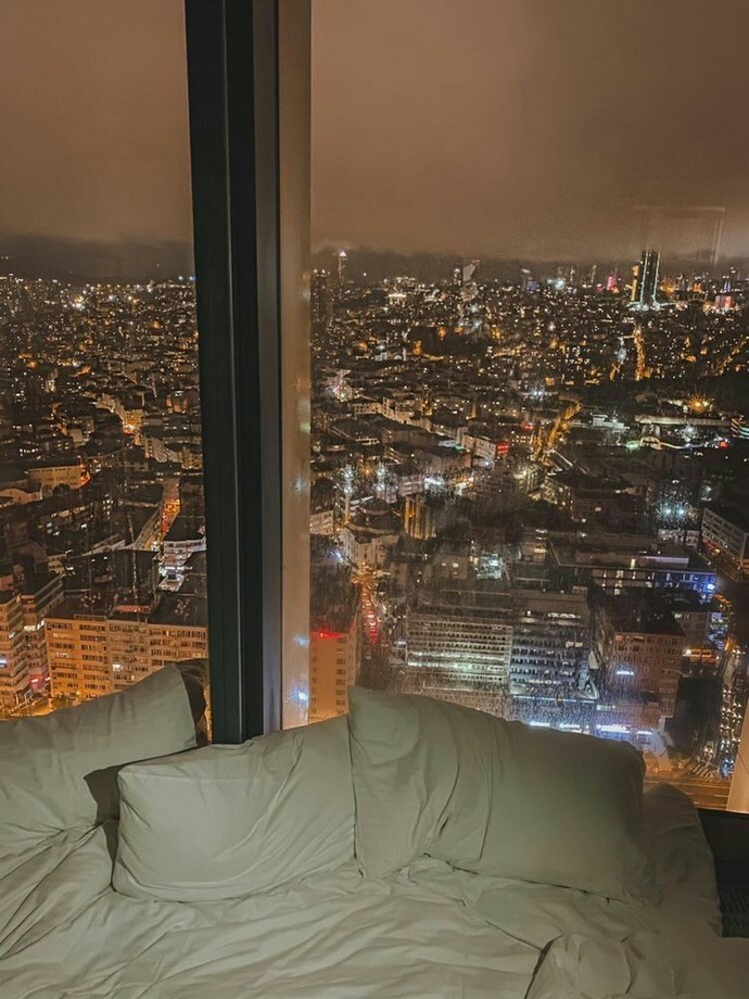 Evinizin gece manzarası güzel mi?