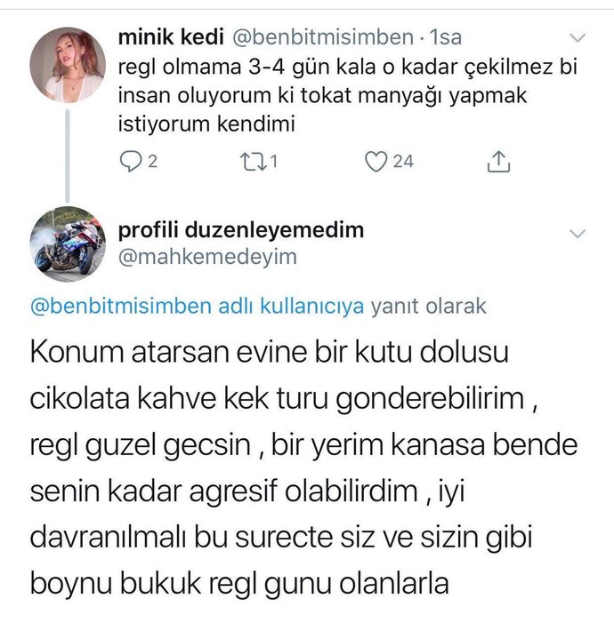 "Regl oldum, ağrım var" diyorum ama sevgilim buluşmak istiyor. Erkekler neden böyle anlayışsız?