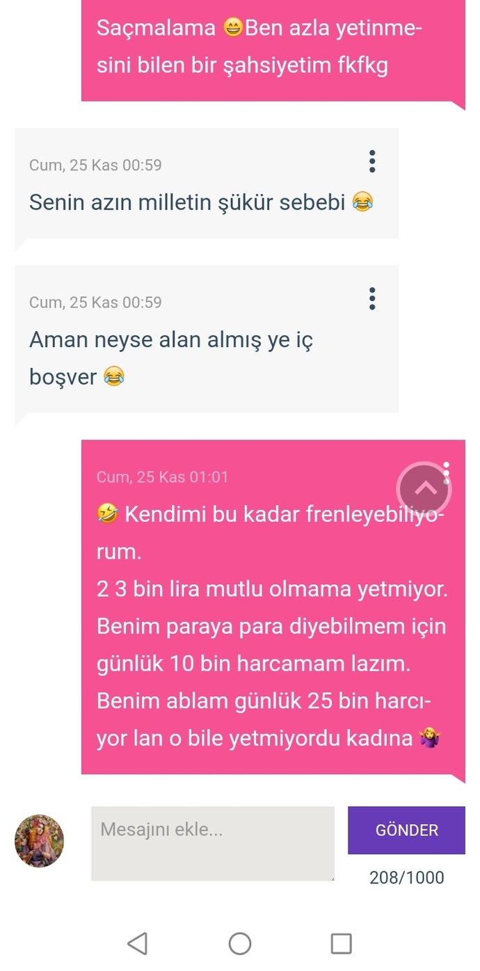 Paraya para demek için kaç lira lazım size?
