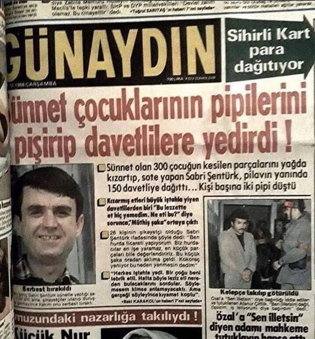 bi de kişi başına 2 tane düşmüş yuh!