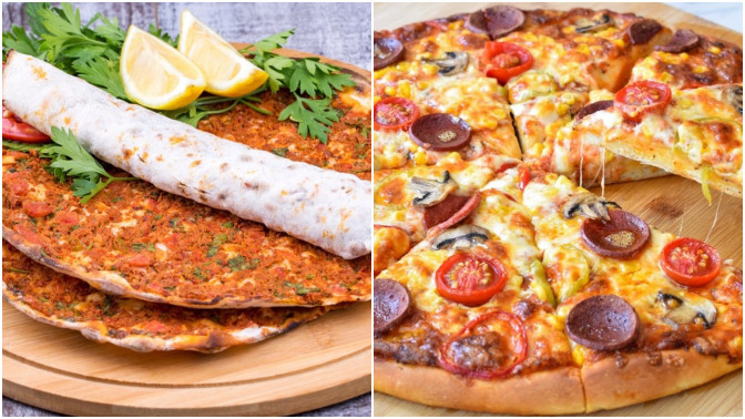 Lahmacun mu, pizza mı?