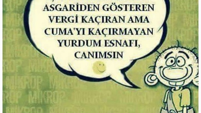 Cuma mesajı atıyor musunuz?