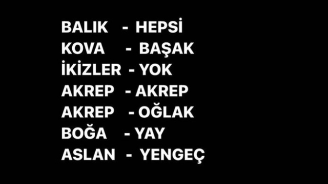 Beraber mutlu olacağınız burç nedir?