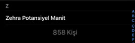 Telefonunuzda kaç kişi kayıtlı?