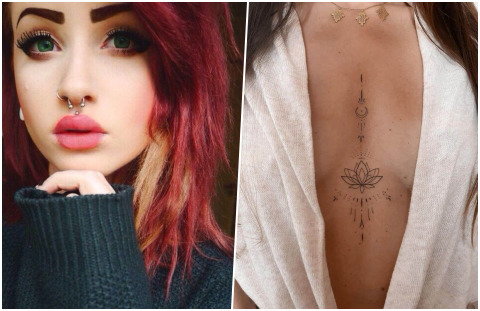Bir kadına piercing mi daha çok yakışır yoksa dövme mi?
