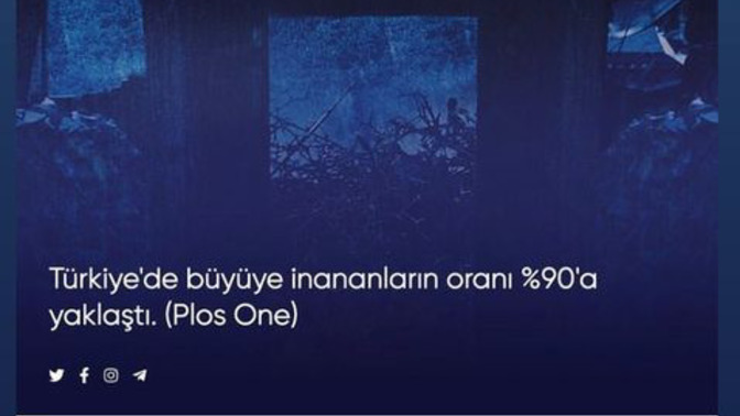 Türkiye'nin çoğu büyüye inanıyor. Peki sen bu çoğunluğa dahil misin?