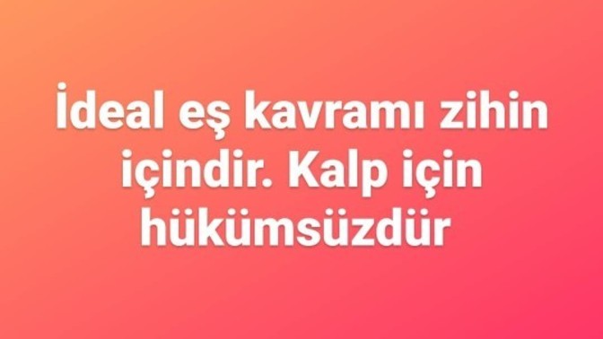 İdeal erkek ve kadın modeliniz nedir?