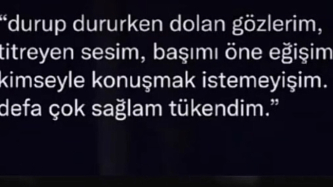 Şu an ne hissediyorsunuz?