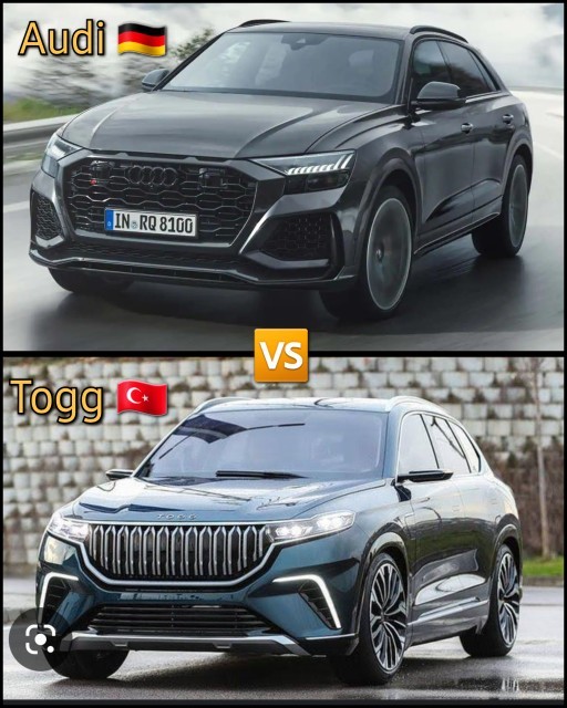 Audi mi🇩🇪? Togg mu🇹🇷? Tercih edecek olsanız seçiminiz hangisinden yana olur?