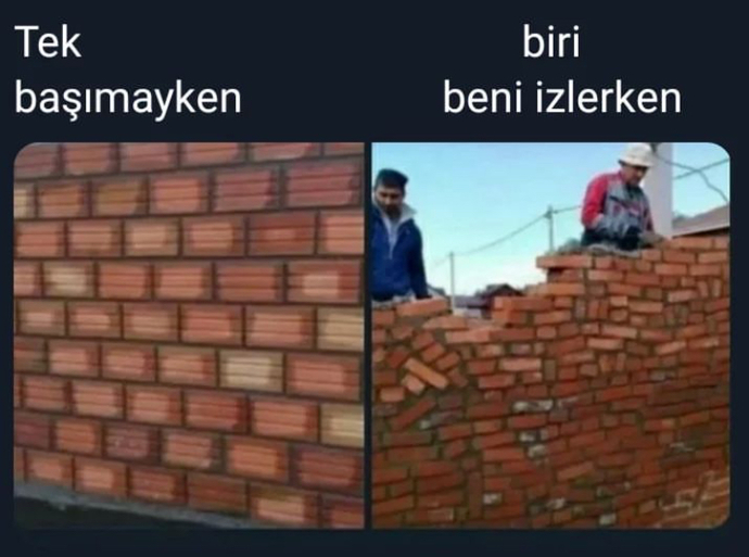 Bir iş yaparken sizi başkasının izlemesinden rahatsız olur musunuz?