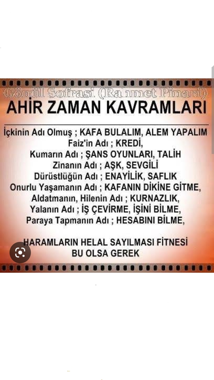 Tam da şu an ki genç kızlar ve erkeklerin yaptığı pislikleri avutma cümleleri