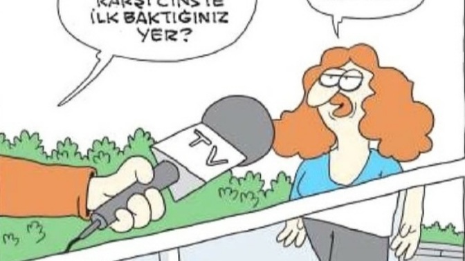 Karşı cinste ilk baktığınızda gördüğünüz nedir?