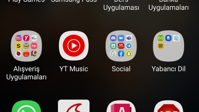 Cep telefonunuzda en çok kullandığınız mobil uygulamalar nelerdir?
