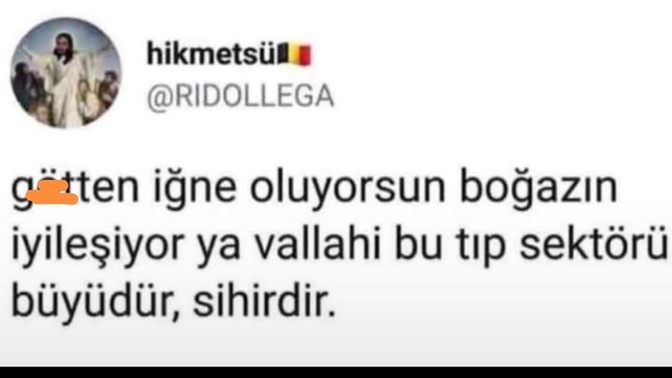 Hastalanınca iğne ilemi hap ilemi iyileşmeyi tercih ediyorsunuz?