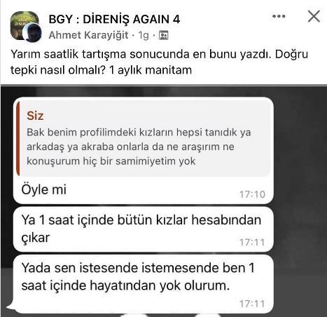 Sevgilinizin sosyal medyada takip ettiklerine karışır mısınız?