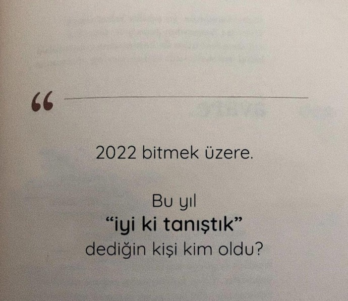 Oldu mu İyi kiniz..