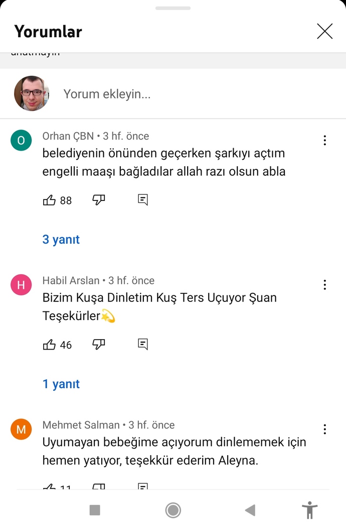 YouTube’da yapılan yorumları okur musunuz?