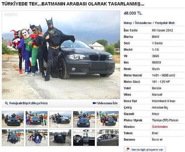 Paran olmadığı hâlde araba ilanlarına bakar mısın?