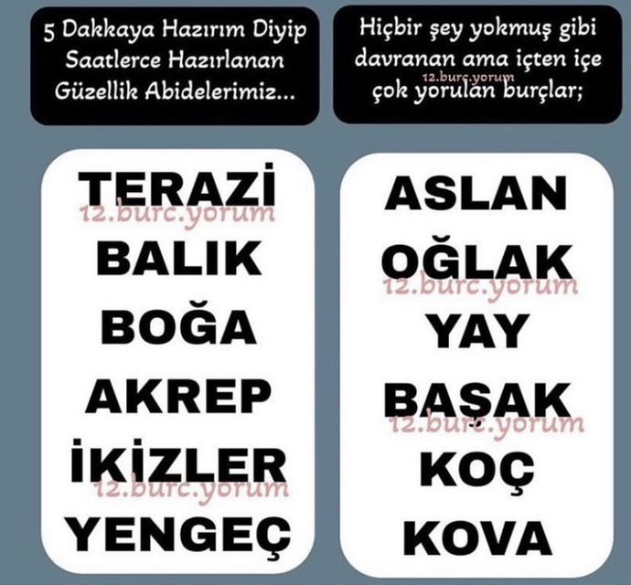 Burcuna göre hangi takımlarda yer alıyorsun 😃?