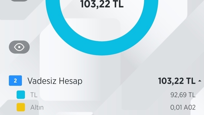 Ziraat hesabında ki bu para benim neyim oluyor?