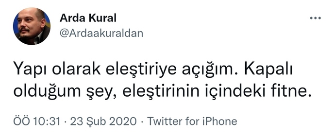 Eleştiriye sahiden açık mısınız?