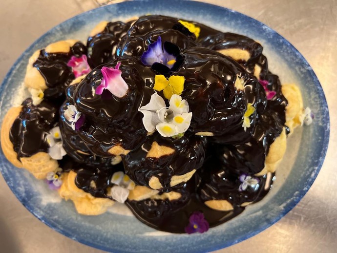 Profiterol yaptım, nasıl gözüküyor sizce?
